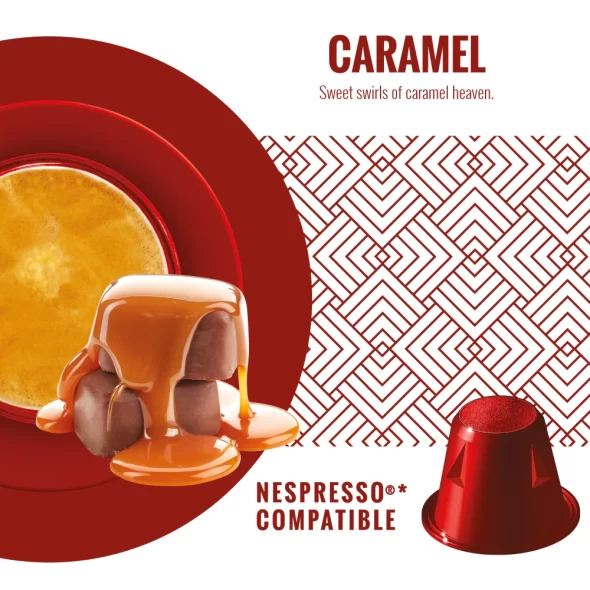 Caramel Coffee - 10 cápsulas de café compatíveis com Nespresso - Image 3