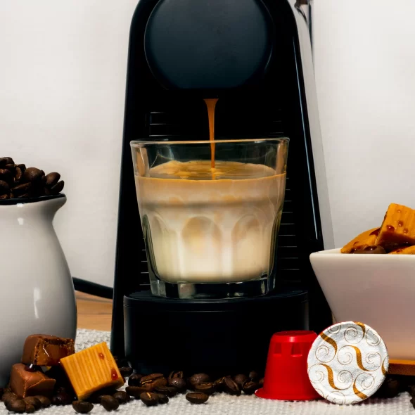 Caramel Coffee - 10 cápsulas de café compatíveis com Nespresso - Image 2